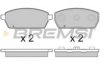 BREMSI BP3047 Brake Pad Set, disc brake